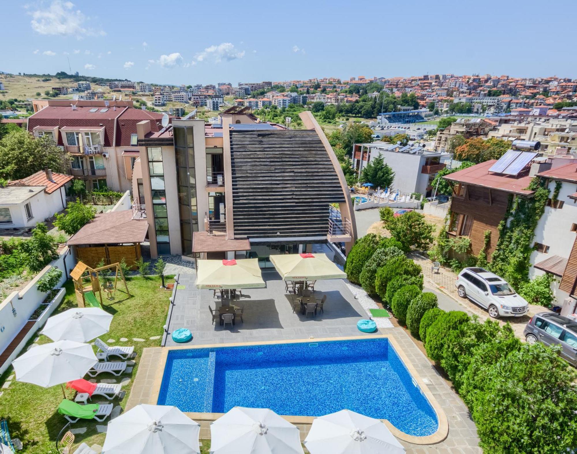 Hotel Odyssey Sozopol Bagian luar foto
